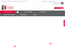 Tablet Screenshot of cac-ci.com